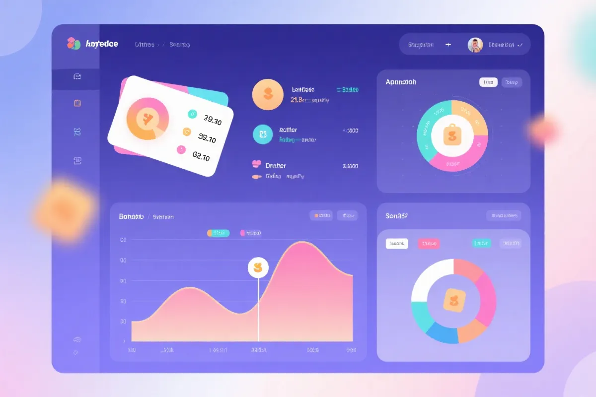 开奖公告信息概览插画